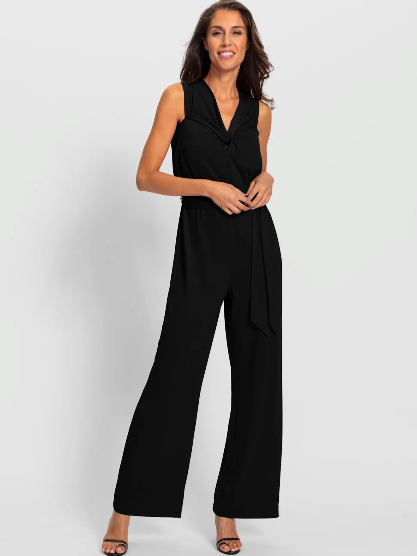 Ashley Brooke Combinaisons|Pantalons<Combinaison nœuds décoratifs à l'encolure