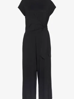 LASCANA Combinaisons|Pantalons<Combinaison pantalon large encolure ronde avec fermeture boutonnée au dos