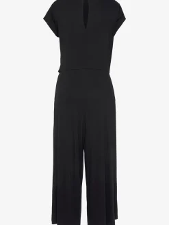 LASCANA Combinaisons|Pantalons<Combinaison pantalon large encolure ronde avec fermeture boutonnée au dos
