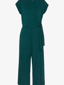 LASCANA Combinaisons|Pantalons<Combinaison pantalon large encolure ronde avec fermeture boutonnée au dos