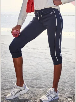 H.I.S Pantalons<Corsaire avec passepoil latéral