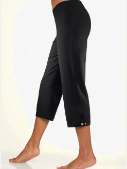 H.I.S Pantalons<Corsaire caleçon court basique à ourlet variable