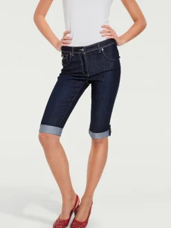 Ashley Brooke Pantalons<Corsaire en jean coupe skinny