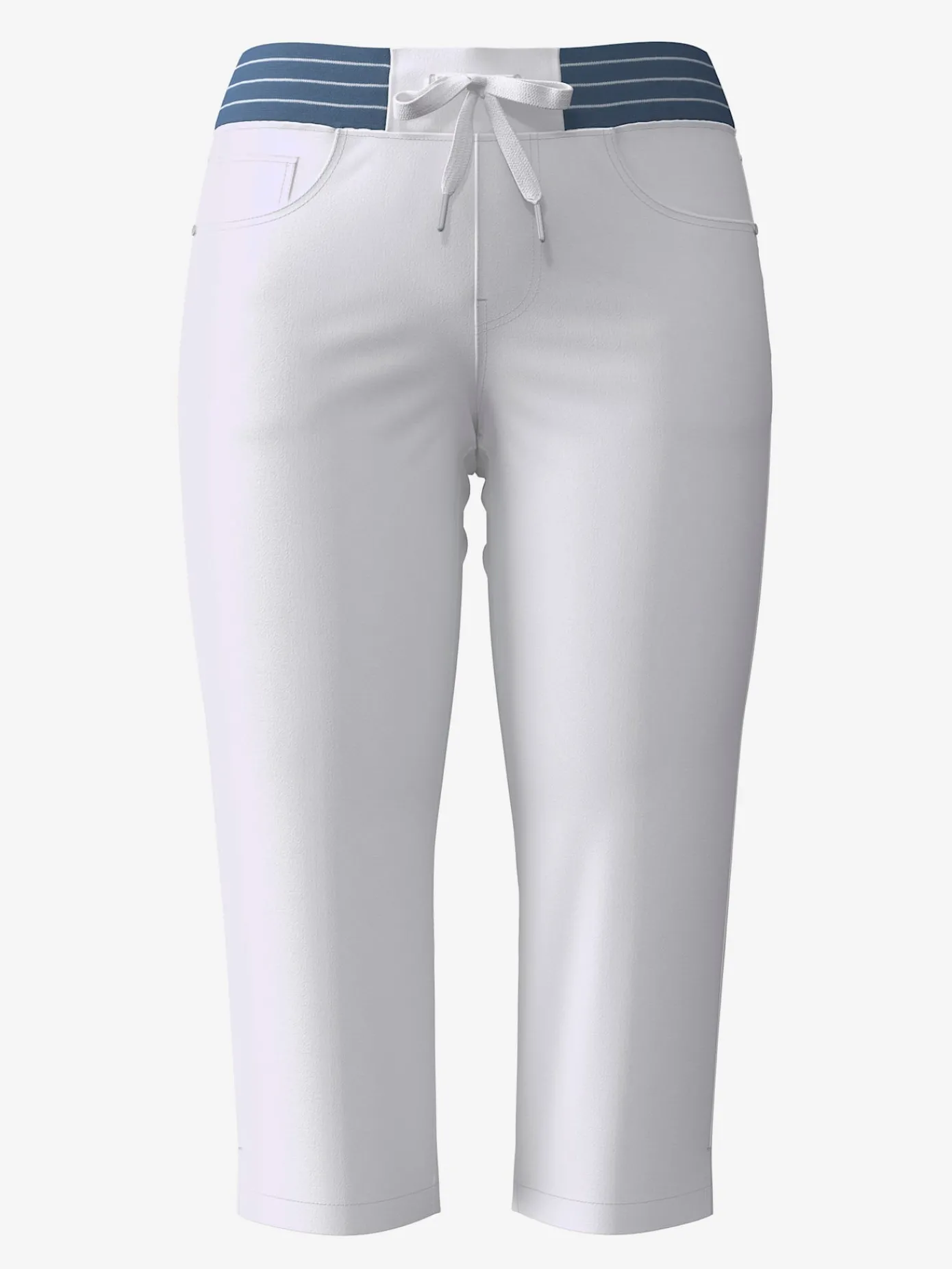 Collection L Pantalons<Corsaire en jean qualité coton doux sur la peau