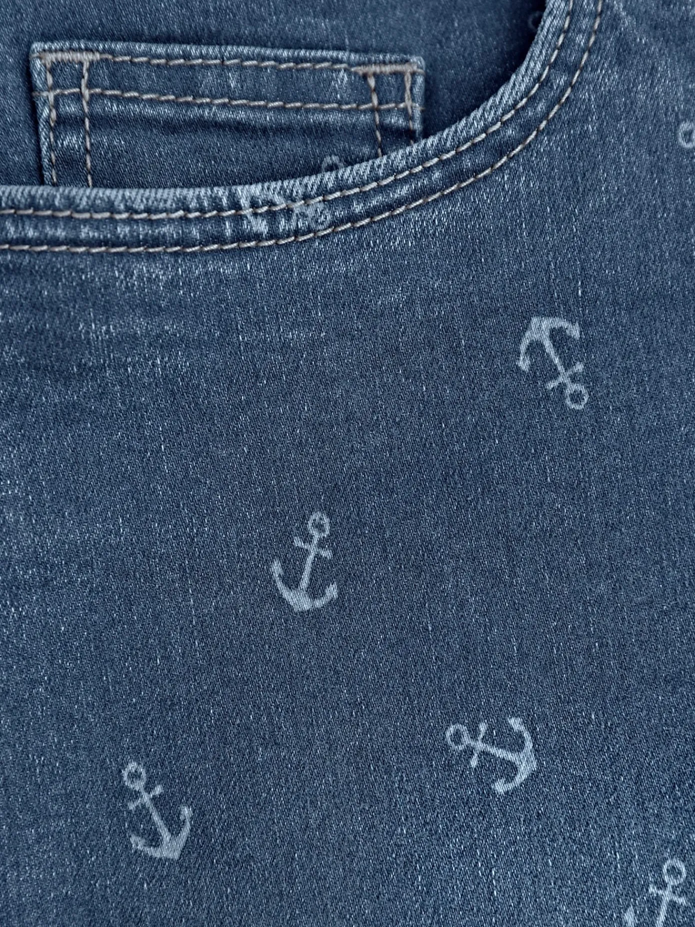 Collection L Jeans|Pantalons<Corsaire en jean qualité coton