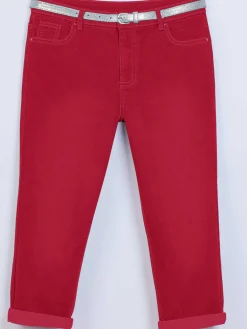 Collection L Pantalons<Corsaire en qualité extensible confortable