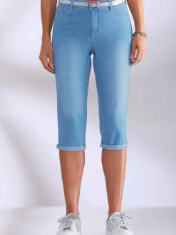 Collection L Pantalons<Corsaire en qualité extensible confortable