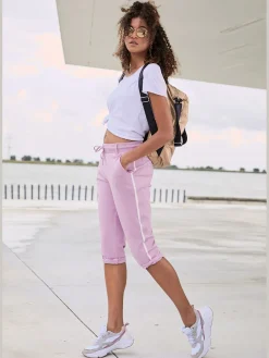 LASCANA Pantalons<Corsaire élastique doux