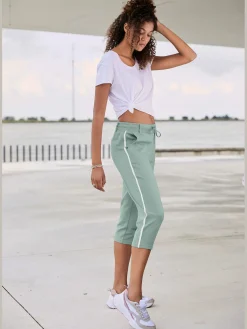 LASCANA Pantalons<Corsaire élastique doux