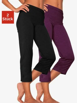 Vivance active Pantalons<Corsaire lot de 2 pantalons basiques longueur 3/4