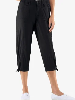 Collection L Pantalons<Corsaire sportif ceinture élastique cotelée