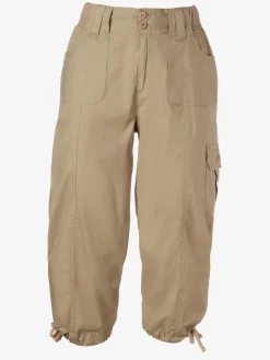 Collection L Pantalons<Corsaire sportif ceinture élastique cotelée