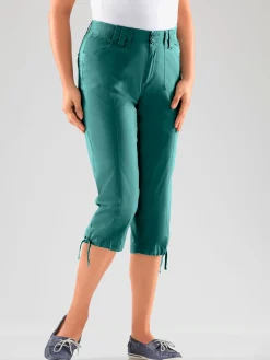 Collection L Pantalons<Corsaire sportif ceinture élastique cotelée