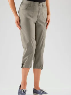 Collection L Pantalons<Corsaire sportif ceinture élastique cotelée