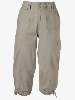 Collection L Pantalons<Corsaire sportif ceinture élastique cotelée