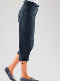 Collection L Pantalons<Corsaire sportif ceinture élastique cotelée