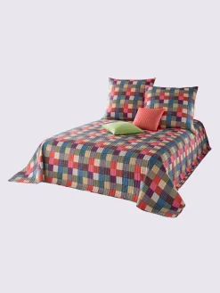 helline home Coussins Déco Et Housses<Couvre-lit impression numérique