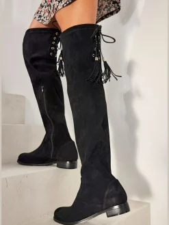 LASCANA Bottes<Cuissardes matière extensible souple