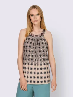 Rick Cardona Débardeurs|T-Shirts<Débardeur bandes contrastantes