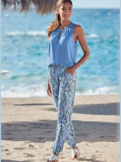 LASCANA T-Shirts|Débardeurs<Débardeur boucle décorative couleur or