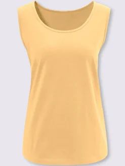 T-Shirts|Débardeurs<Débardeur bretelles larges avec encolure ronde