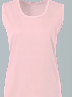 T-Shirts|Débardeurs<Débardeur bretelles larges avec encolure ronde