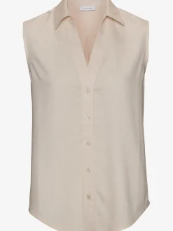 LASCANA Débardeurs<Débardeur col chemisier classique