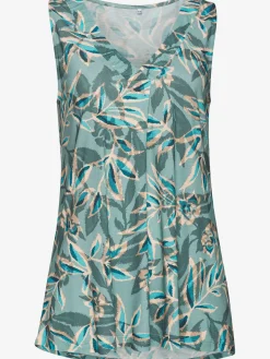 Vivance T-Shirts|Débardeurs<Débardeur col v plissé