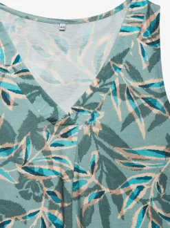 Vivance T-Shirts|Débardeurs<Débardeur col v plissé