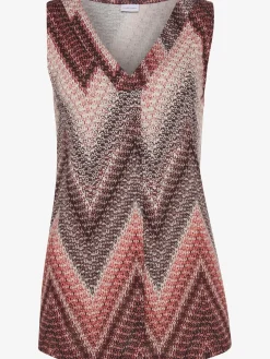 LASCANA T-Shirts|Débardeurs<Débardeur col v plissé