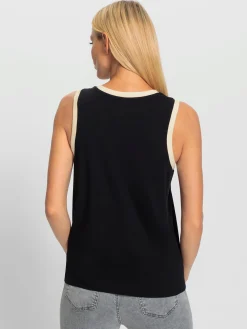 Rick Cardona Débardeurs|T-Shirts<Débardeur contrastes mode