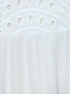 LASCANA Débardeurs<Débardeur dentelle et motif ajouré à l'encolure