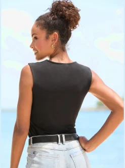 LASCANA T-Shirts|Débardeurs<Débardeur doublure devant