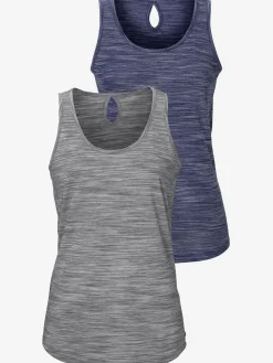 Beachtime Débardeurs|T-Shirts<Débardeur effet structuré bicolore