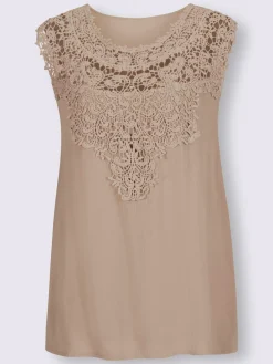 Linea Tesini T-Shirts|Débardeurs<Débardeur en dentelle agréables à porter
