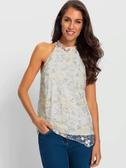 Ashley Brooke T-Shirts|Débardeurs<Débardeur en dentelle dentelle à doublure opaque