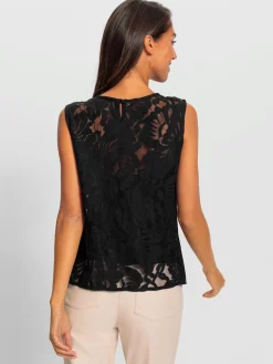 Ashley Brooke Tenues De Cérémonie|Débardeurs<Débardeur en dentelle dentelle florale