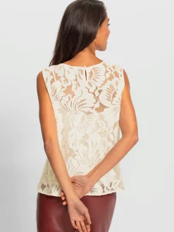 Ashley Brooke Tenues De Cérémonie|Débardeurs<Débardeur en dentelle dentelle florale