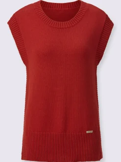 Collection L Pulls<Débardeur en tricot 50% coton