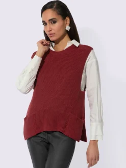 Creation L Pulls<Débardeur en tricot 50% coton