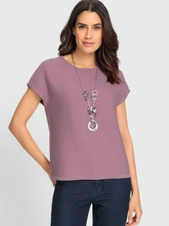 Pulls<Débardeur en tricot avec coton biologique