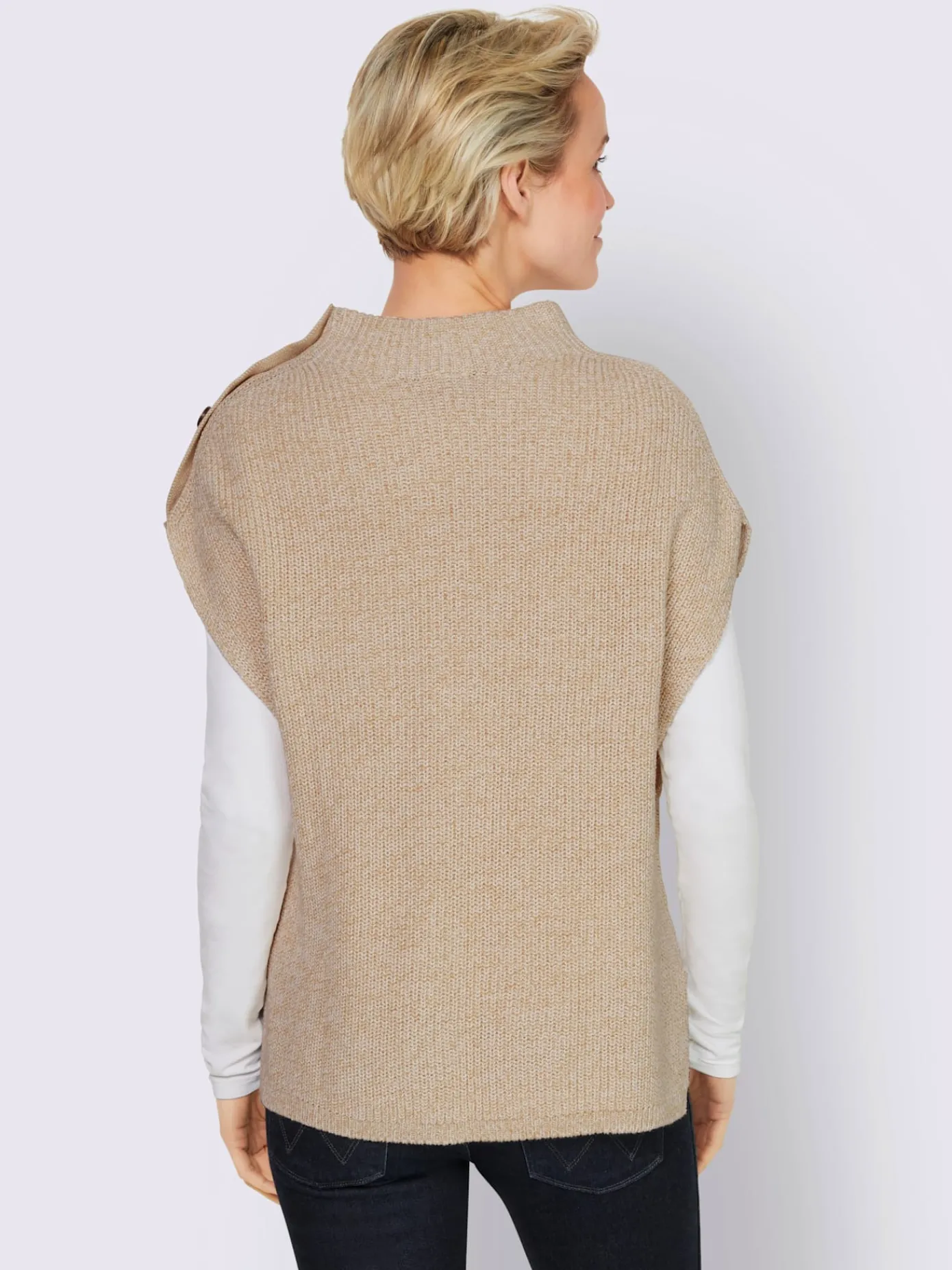 Best Connection Pulls<Débardeur en tricot col montant