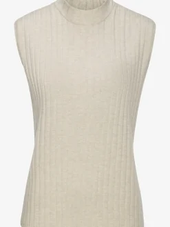 French Connection Débardeurs<Débardeur en tricot débardeur sans manches en qualité côtelée