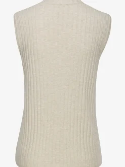 French Connection Débardeurs<Débardeur en tricot débardeur sans manches en qualité côtelée