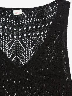 s.Oliver Débardeurs<Débardeur en tricot encolure dégagée