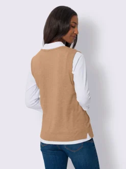 Best Connection Débardeurs<Débardeur en tricot tricot fin et doux