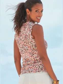 Vivance Débardeurs<Débardeur encolure haute