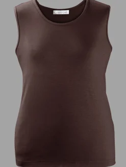 T-Shirts|Débardeurs<Débardeur féminin simple et élégant uni