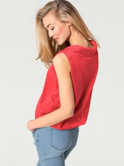 Ashley Brooke Débardeurs|T-Shirts<Débardeur liquette unie moderne