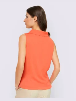 Ashley Brooke Débardeurs|T-Shirts<Débardeur liquette unie moderne